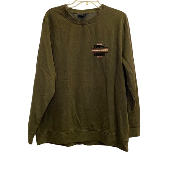 Pendleton Other - Men’s Pendleton Sage Green embroidered sweatshirt sz XL